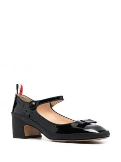 Thom Browne patent leather mary jane pumps