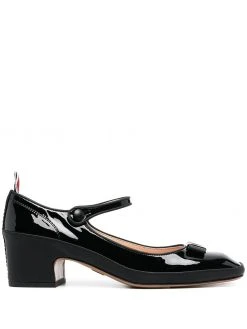 Thom Browne patent leather mary jane pumps