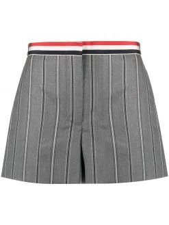 Thom Browne RWB-stripe high-waisted shorts