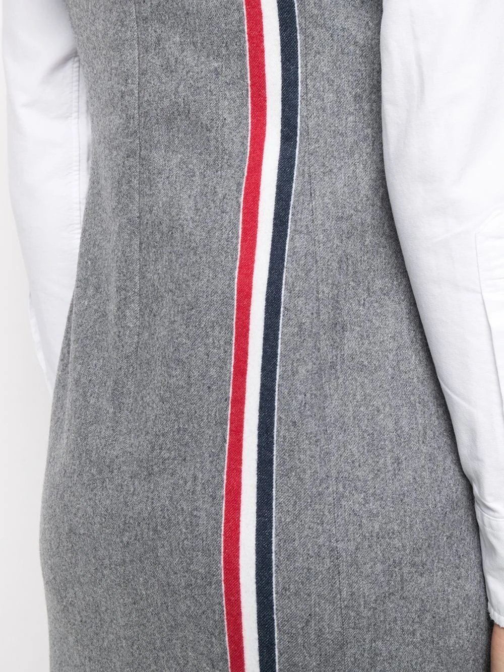 Best Sale π Thom Browne Sleeveless 4 vent pencil dress day dresses of women π 5 Thom Browne sleeveless 4-vent pencil dress