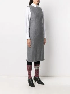 Best Sale π Thom Browne Sleeveless 4 vent pencil dress day dresses of women π 9 Thom Browne sleeveless 4-vent pencil dress