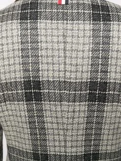 Thom Browne check-pattern single-breasted blazer