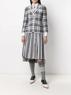 Thom Browne tartan flannel sport coat