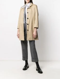 Thom Browne single-breasted midi coat