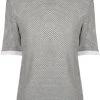 Thom Browne knitted cashmere T-shirt