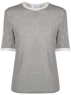 Thom Browne knitted cashmere T-shirt