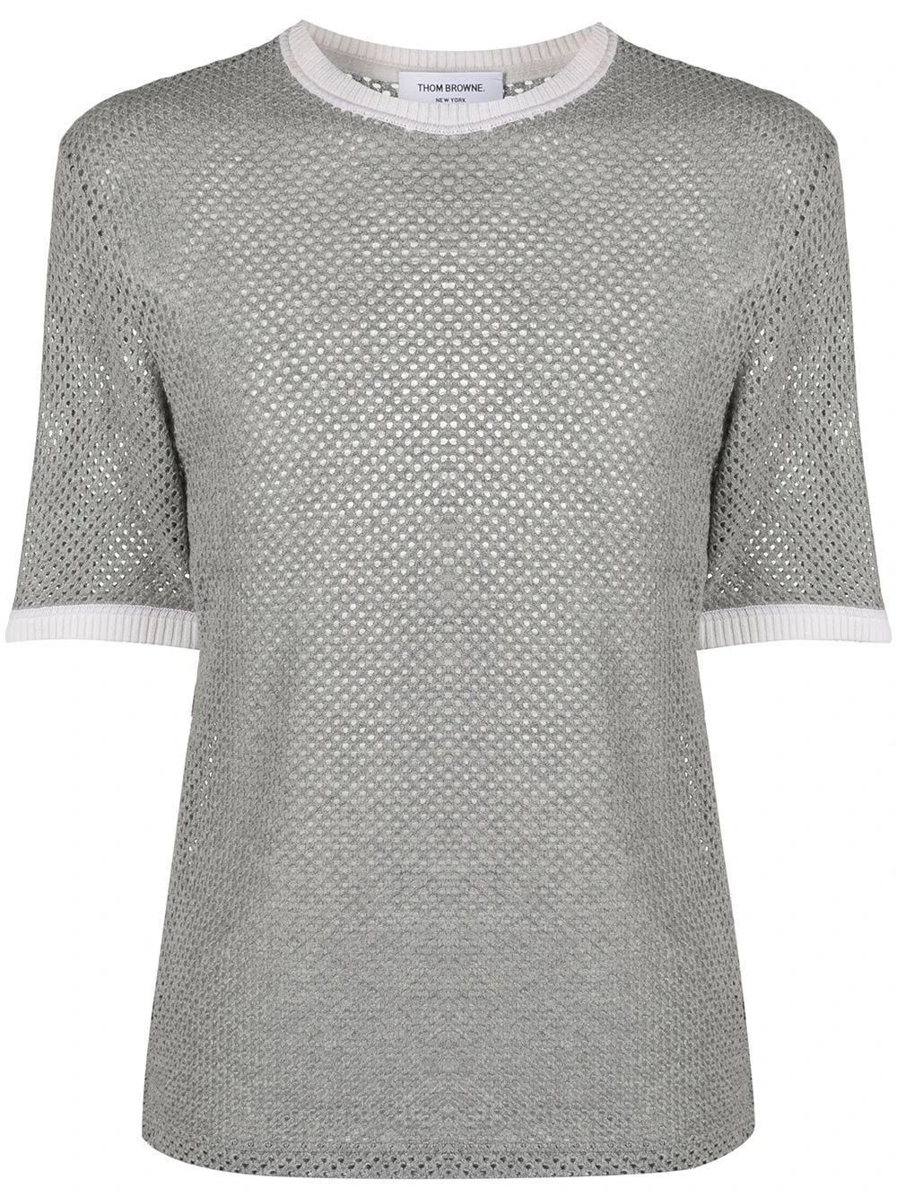 Hot Sale π€© Thom Browne Knitted cashmere T shirt t-shirts of men 𧨠1 Thom Browne knitted cashmere T-shirt