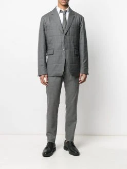 Thom Browne padded single-breasted blazer jacket