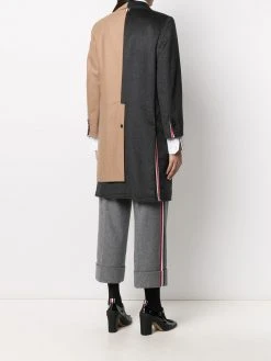 New β€οΈ Thom Browne Colour block single breasted coat single breasted coats of women π 10 Thom Browne colour-block single-breasted coat
