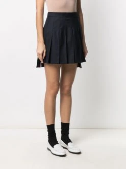 Thom Browne dropped back mini pleated skirt
