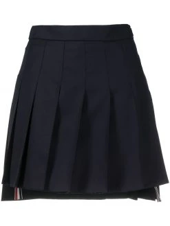 Thom Browne dropped back mini pleated skirt