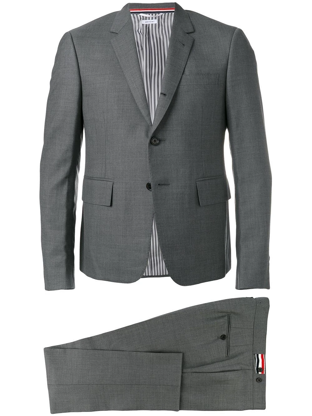 Buy π― Thom Browne Slim cut single breasted suit single breasted suits of men β¨ 1 Thom Browne slim-cut single-breasted suit