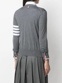 Thom Browne 4-Bar wool cardigan