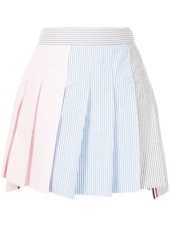 Thom Browne pinstripe pleated skirt