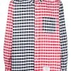 Thom Browne gingham-check long-sleeve shirt