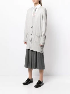 Thom Browne RWB stripe buttoned cardigan