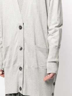 Thom Browne RWB stripe buttoned cardigan