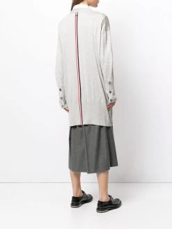 Thom Browne RWB stripe buttoned cardigan