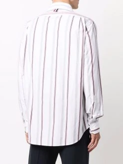 Best Pirce π Thom Browne Panelled striped shirt shirts of men β€οΈ 8 Thom Browne panelled striped shirt