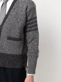 Wholesale π Thom Browne 4 Bar stripe tweed cardigan cardigans of men βοΈ 9 Thom Browne 4-Bar stripe tweed cardigan