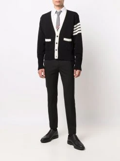 Thom Browne 4-Bar stripe cardigan