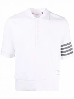 Thom Browne 4-Bar stripe polo shirt