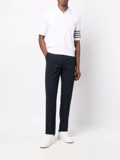Thom Browne 4-Bar stripe polo shirt
