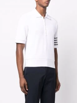 New 🧨 Thom Browne 4 Bar stripe polo shirt polo shirts of men ✨ 7 Thom Browne 4-Bar stripe polo shirt