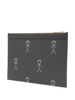 Thom Browne Mr. Thom leather clutch bag