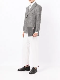 Thom Browne Mr. Thom leather clutch bag