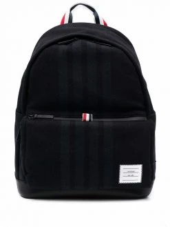 Thom Browne double-face 4-Bar Easy backpack