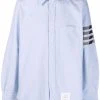 Thom Browne 4-Bar Stripe button-down shirt
