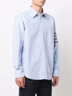 Thom Browne 4-Bar Stripe button-down shirt