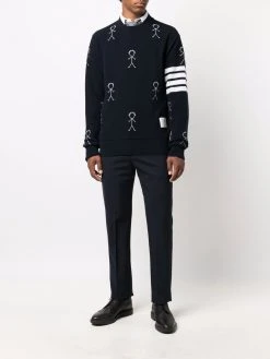 Thom Browne Mr. Thom crew-neck jumper