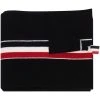Thom Browne tricolour detail knitted scarf