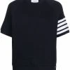Thom Browne 4-Bar short-sleeve sweatshirt