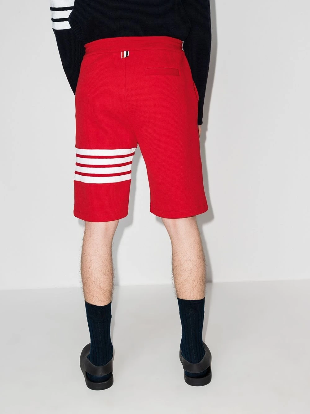 Flash Sale β Thom Browne 4 Bar stripe track shorts track & running shorts of men π 3 Thom Browne 4-Bar stripe track shorts
