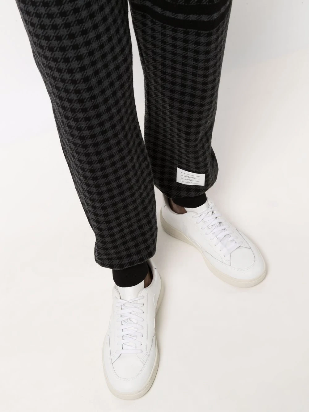 Top 10 π₯ Thom Browne Houndstooth check track pants sweatpants of men βοΈ 5 Thom Browne houndstooth-check track pants