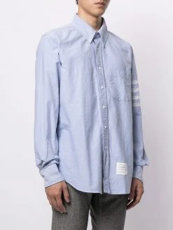Thom Browne four-stripe button-down shirt