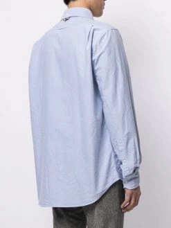 Thom Browne four-stripe button-down shirt