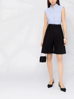 Thom Browne sleeveless button-front shirt