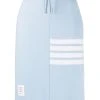 Thom Browne 4-Bar motif drawstring skirt