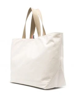 Flash Sale π Thom Browne RWB stripe canvas tote bag tote bags of men βοΈ 7 Thom Browne RWB stripe canvas tote bag