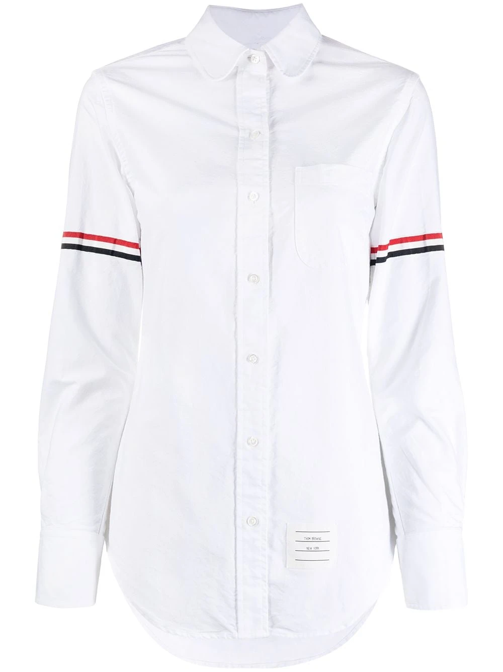 Coupon π Thom Browne RWB tri stripe armband shirt shirts of women π 1 Thom Browne RWB tri-stripe armband shirt