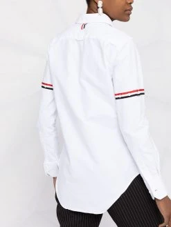 Coupon π Thom Browne RWB tri stripe armband shirt shirts of women π 10 Thom Browne RWB tri-stripe armband shirt