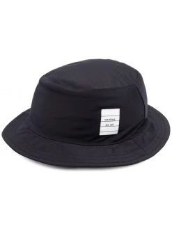 Thom Browne logo-patch bucket hat