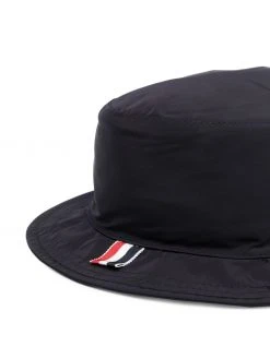 Thom Browne logo-patch bucket hat