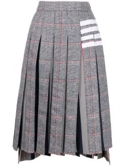 Thom Browne dropped back pleated skirt