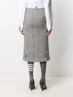 Thom Browne cardigan tweed skirt