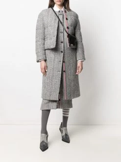 Thom Browne cardigan tweed skirt